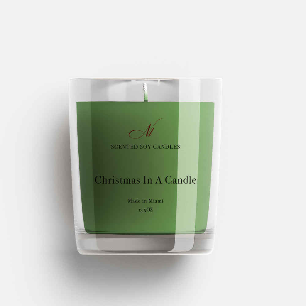 Christmas In A Candle